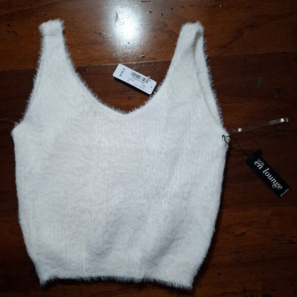 La Senza fuzzy sleepwear leisure tank top size S - Picture 1 of 2
